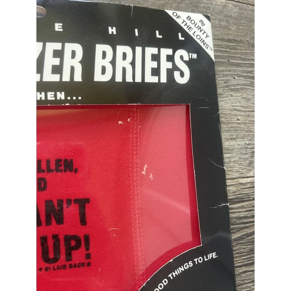 Vintage Over the Hill Re-Energizer Brief Gag Gift 